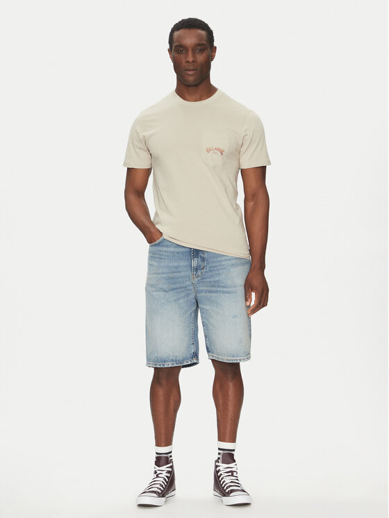 Billabong Billabong Футболка EBYZT00175 Бежевий Regular Fit