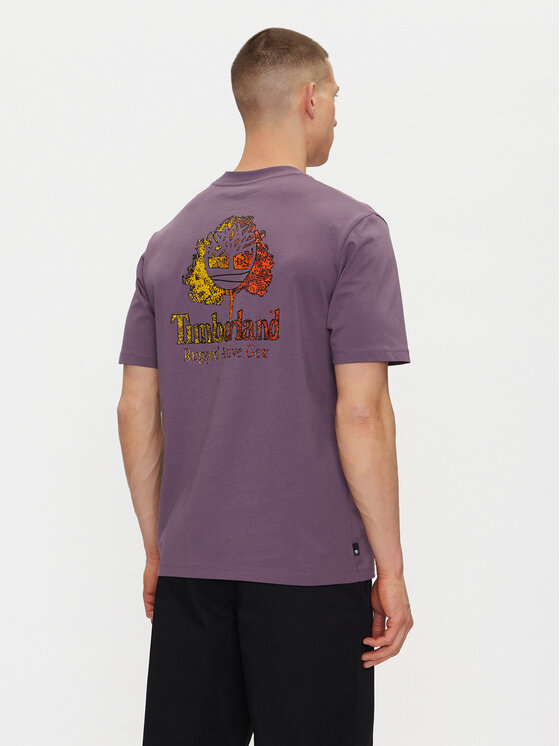 Timberland Timberland Футболка TB0A6DMA Фіолетовий Regular Fit