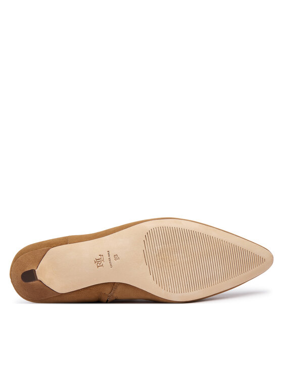 LAUREN RALPH LAUREN Čižmy LAUREN RALPH LAUREN Frncsa Tl Hl 802P15726003 Svetlo hnedá