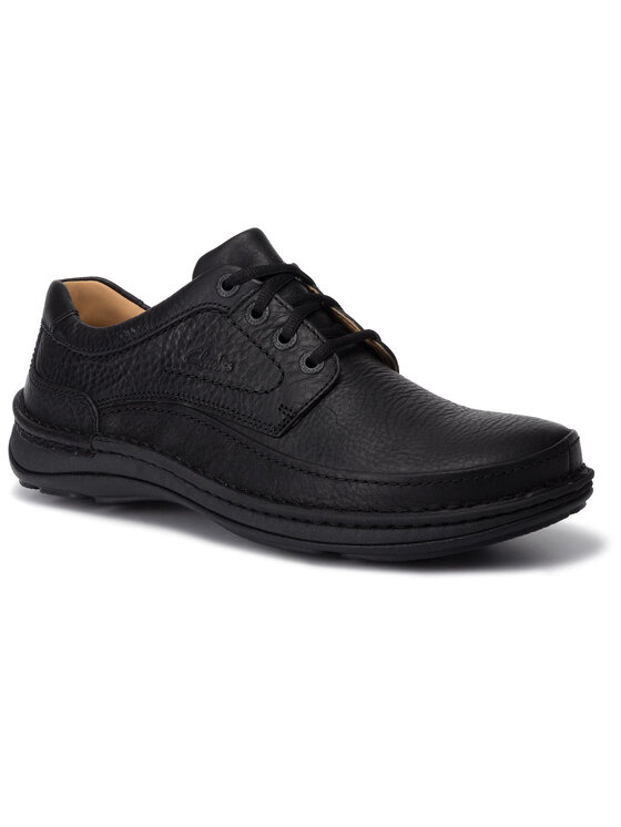 Clarks Туфлі Clarks Nature Three 203390087 Чорний