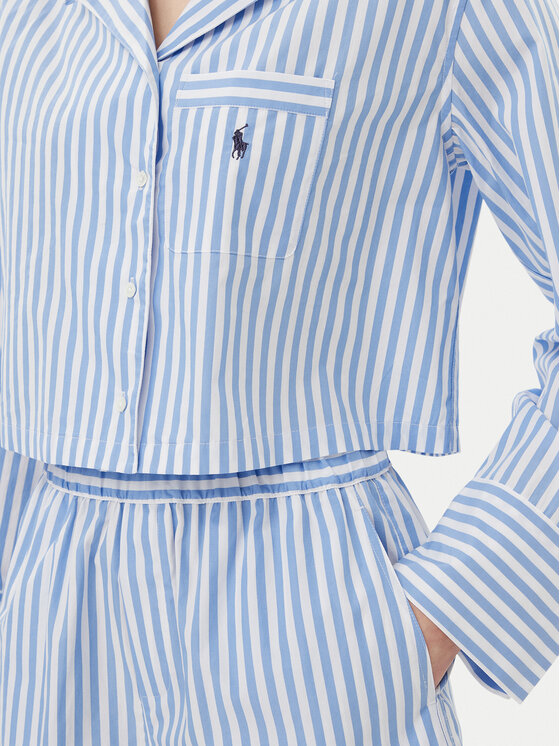 Polo Ralph Lauren Polo Ralph Lauren Піжама 4P8010 Голубий Relaxed Fit