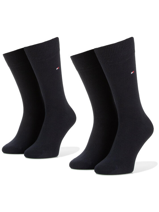 Tommy Hilfiger Dolge nogavice Tommy Hilfiger 371111 Mornarsko modra