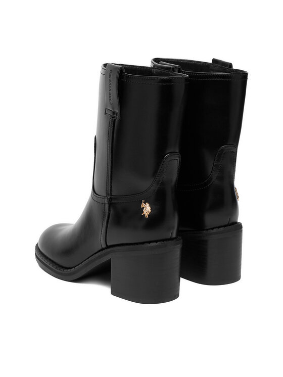 U.S. Polo Assn. Ботильйони U.S. Polo Assn. EO-KATIA001W/EY1 Чорний