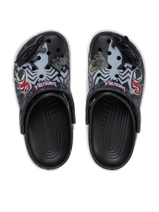 Crocs Šľapky Crocs Crocs Classic Spider Man Venon Clog 208864 Čierna