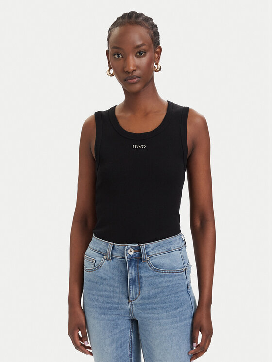 Liu Jo Sport Liu Jo Sport Top TA6097 J4822 Negro Slim Fit