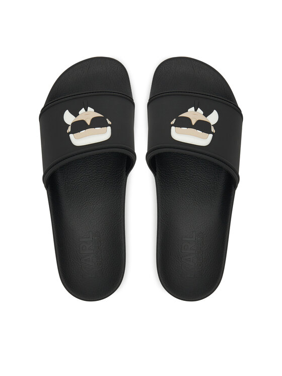KARL LAGERFELD Шльопанці KARL LAGERFELD Kondo KL70005A Чорний
