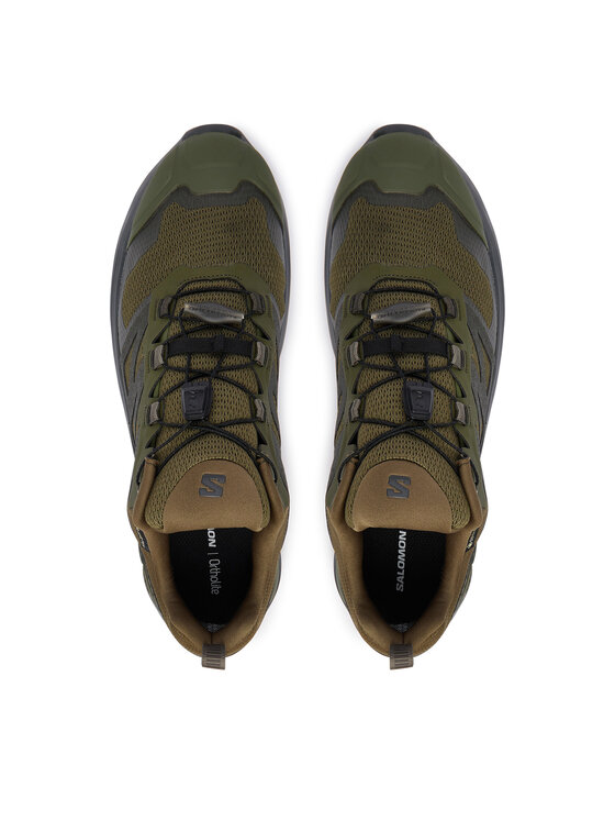 Salomon Παπούτσια πεζοπορίας Salomon X-Adventure Gtx GORE-TEX L45457800 Χακί
