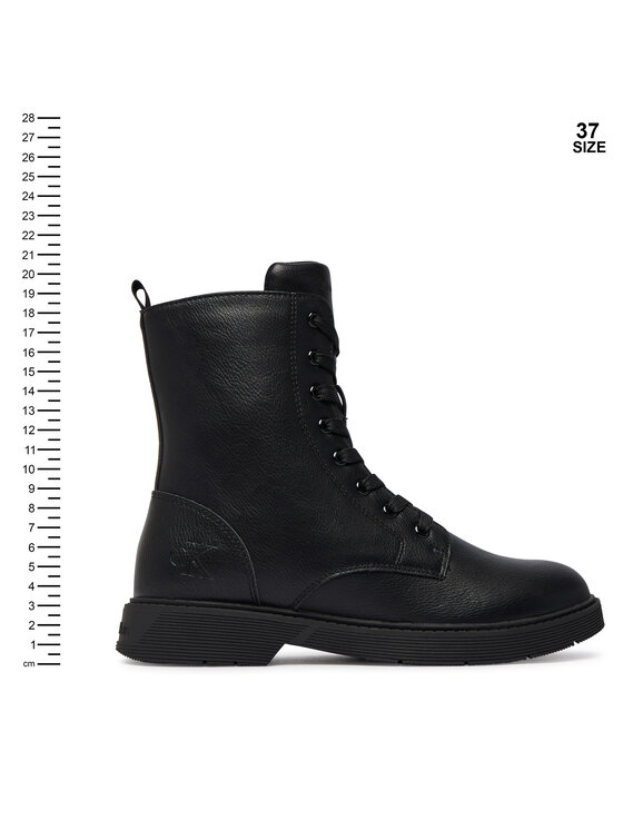 Calvin Klein Trzewiki Calvin Klein V3X5-83497-1355 S Czarny