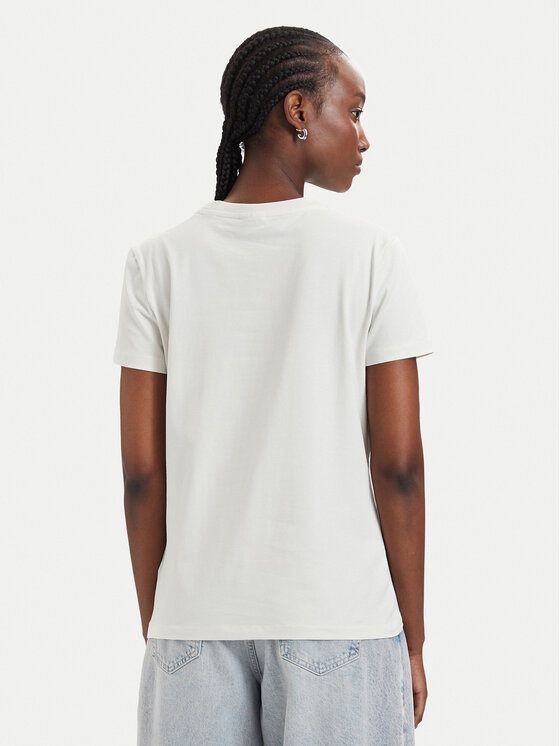 Guess Guess Camiseta V6GI12 K3325 Crema Regular Fit