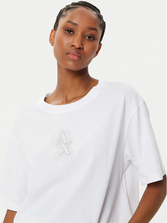 Armani Exchange Armani Exchange Футболка XW000102 AF10359 U0002 Білий Relaxed Fit