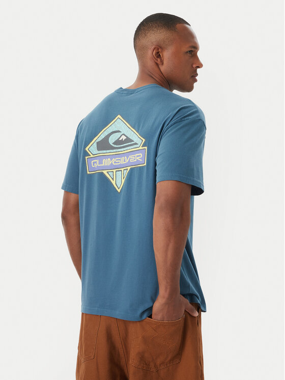 Quiksilver Quiksilver Camiseta Crystal Jet EQYZT08023 Azul Regular Fit