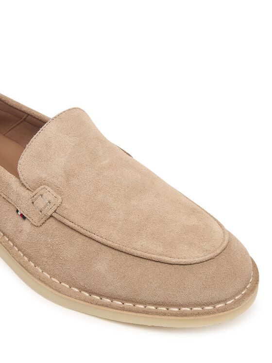Tommy Hilfiger Мокасини Tommy Hilfiger Stitchdown FM0FM05782 Бежов