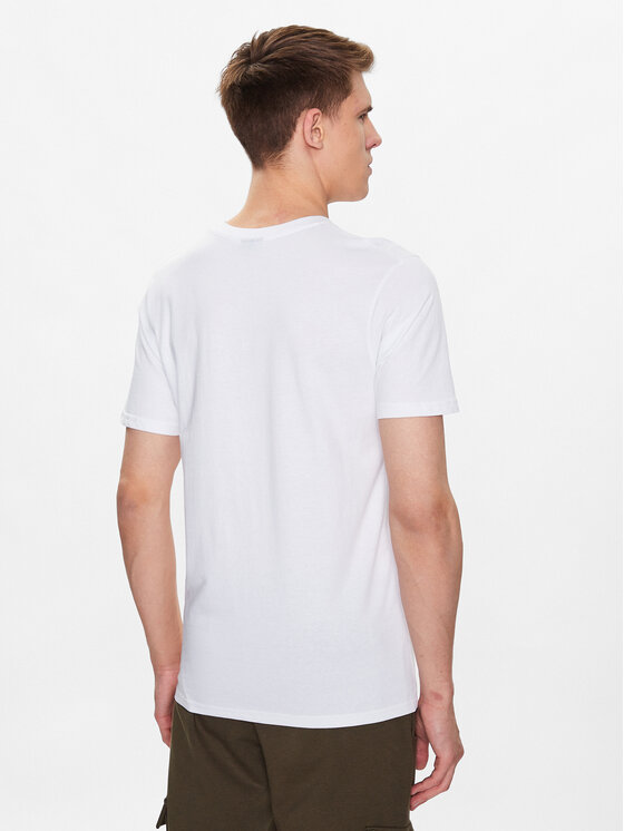 Ellesse Ellesse Marškinėliai Ollio SHP16463 Balta Regular Fit