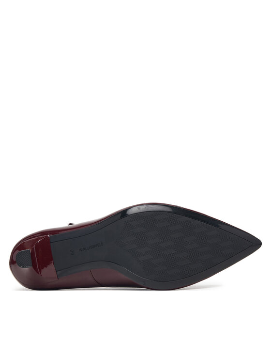 KARL LAGERFELD Туфлі на шпильці KARL LAGERFELD Sienna KL32708R Бордовий