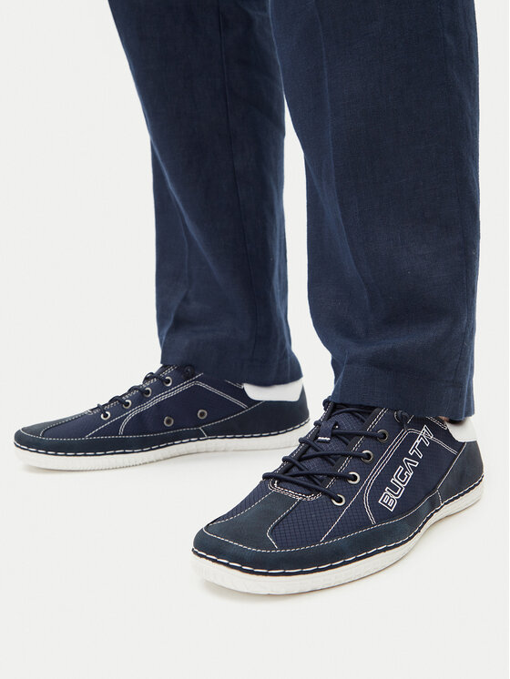 Bugatti Poltopánky Bugatti 325-AFF03-5000-4100 Tmavomodrá