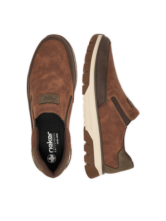 Rieker Polobotky Rieker B9350-24 Hnědá