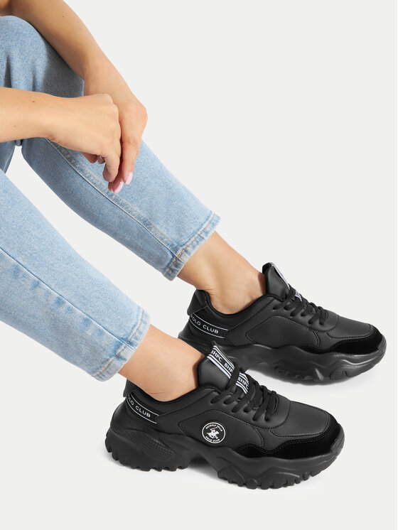Beverly Hills Polo Club Sneakersy Beverly Hills Polo Club WFA3160-1 Čierna