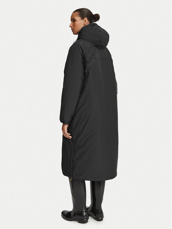 Hunter Hunter Télikabát HARW0001262 Fekete Regular Fit