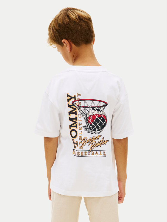 Tommy Hilfiger Tommy Hilfiger Camiseta KB0KB10194 Blanco Regular Fit