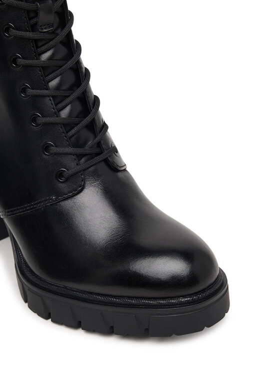 Tamaris Schnürschuhe Tamaris 1-25101-47 Schwarz