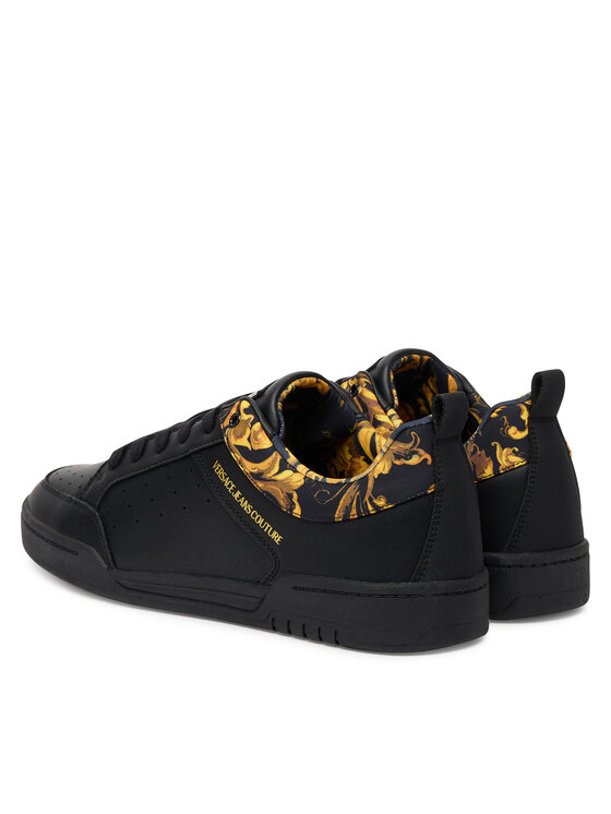 Versace Jeans Couture Снікерcи Versace Jeans Couture 79YA3SD6 ZPB38 Чорний