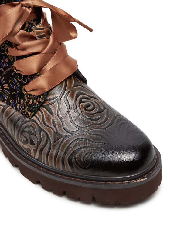 Laura Vita Členková obuv Laura Vita Kouleo 47 Hnedá