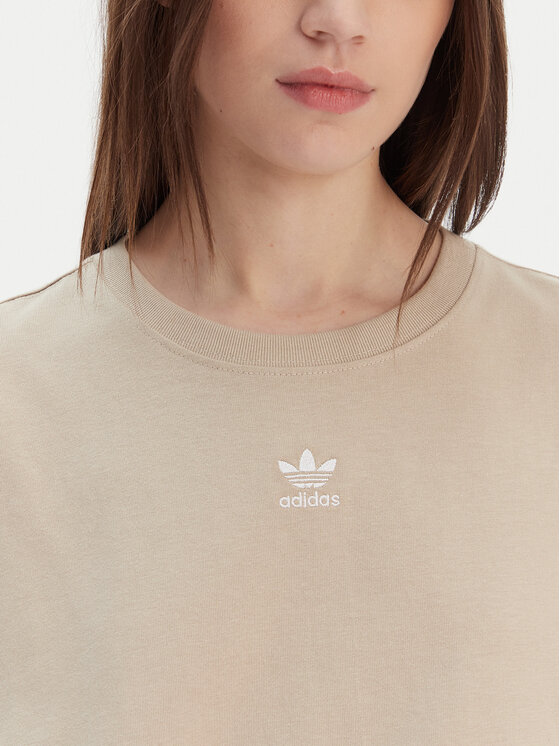 adidas adidas Camiseta Essentials Boyfriend KD1368 Beis Oversize