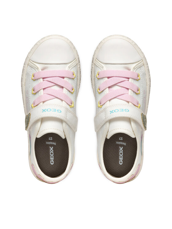 Geox Sneakers Geox J Gisli J554NC 10 C0406 D Λευκό