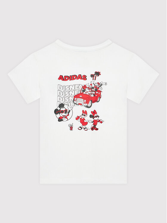 adidas adidas Футболка Disney Mickey And Friends HF7576 Білий Regular Fit