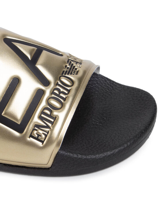 EA7 Emporio Armani Klapki EA7 Emporio Armani XCP001 XCC22 D467 Złoty
