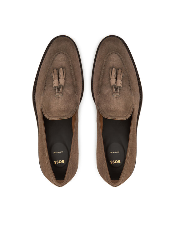 BOSS Сліпери BOSS Cassian Loaf Sdts 50539275 Бежевий
