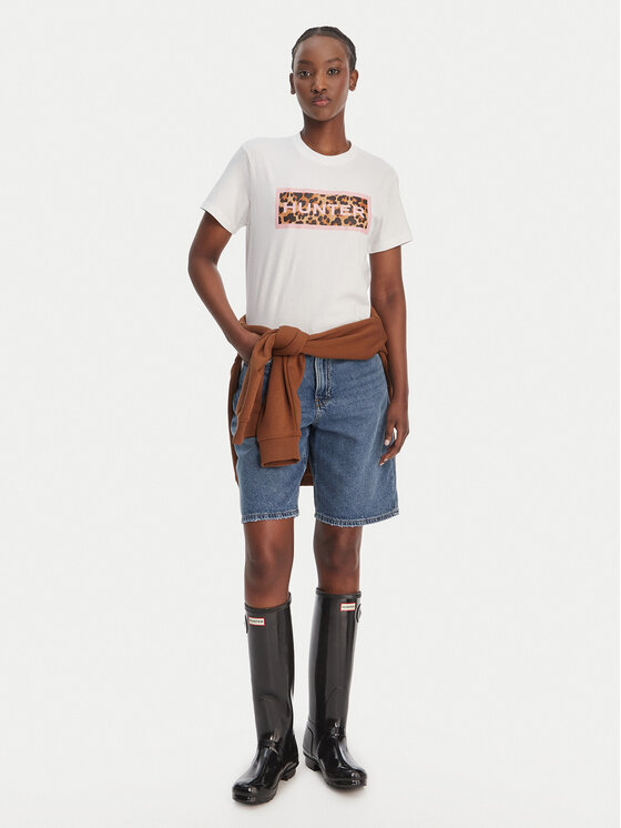 Hunter Hunter Футболка Essentials HARW0011261 Білий Regular Fit