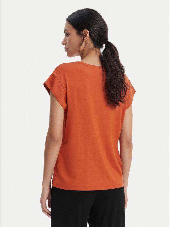 Emporio Armani Emporio Armani Camiseta EW003407 AF20240 U4098 Rojo Regular Fit
