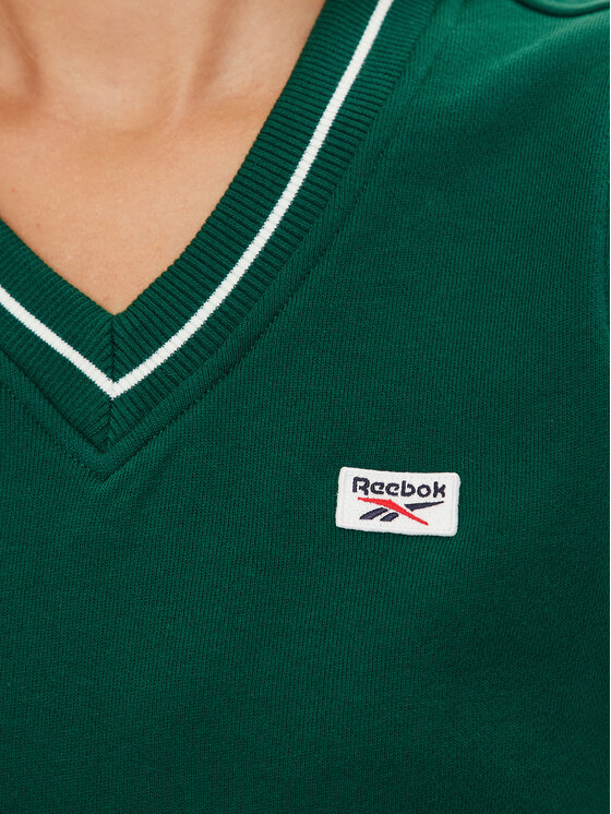 Reebok Reebok Jersey Cl Cs Vest 100075522 Verde Regular Fit