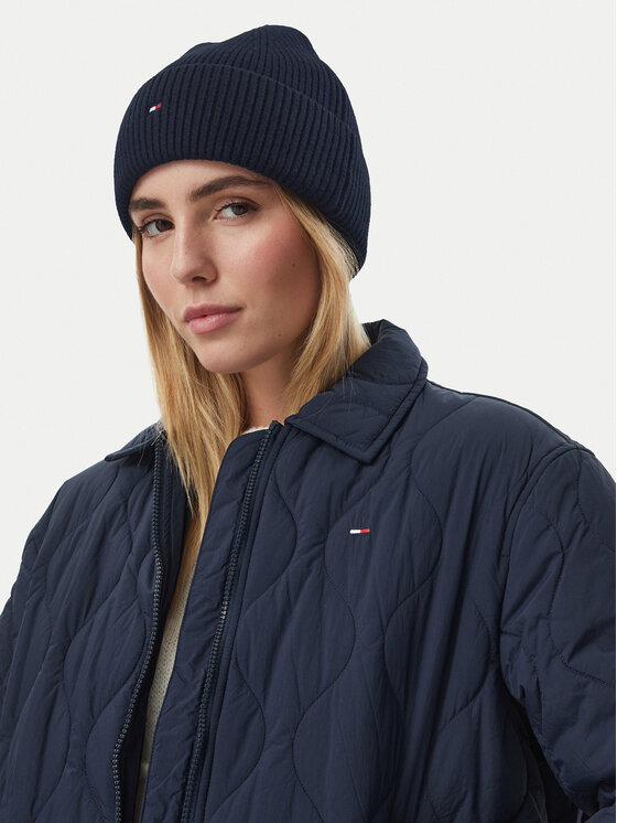 Tommy Hilfiger Kapa Tommy Hilfiger Flag AW0AW19102 Mornarsko modra