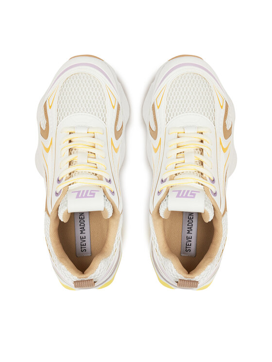 Steve Madden Снікерcи Steve Madden Speedster-E SM19000122 Білий