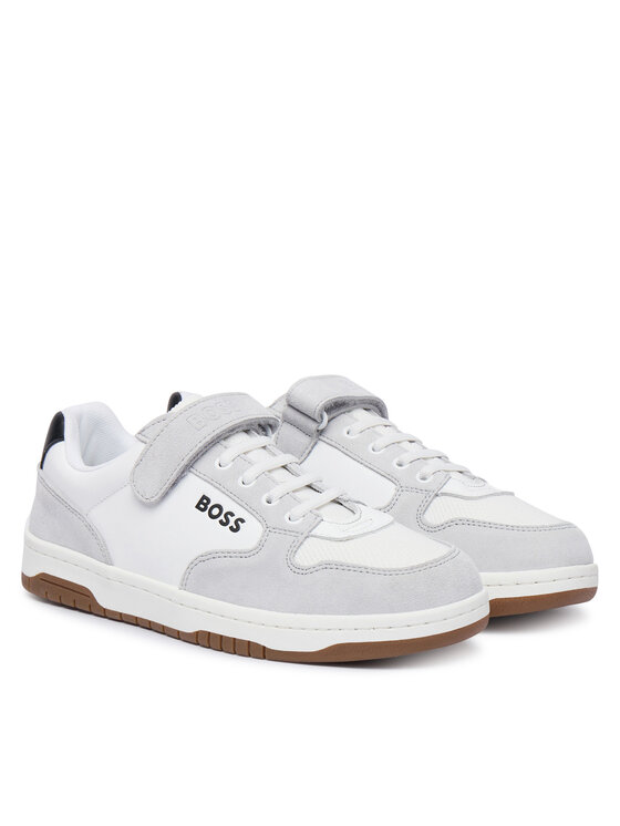 BOSS Sneakersy BOSS J52806 S Biela