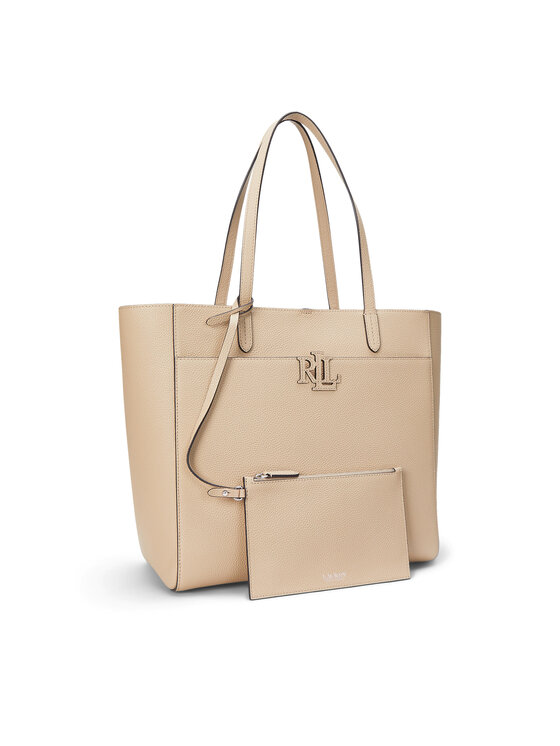 LAUREN RALPH LAUREN Torebka LAUREN RALPH LAUREN Cameryn 431960183004 Beżowy