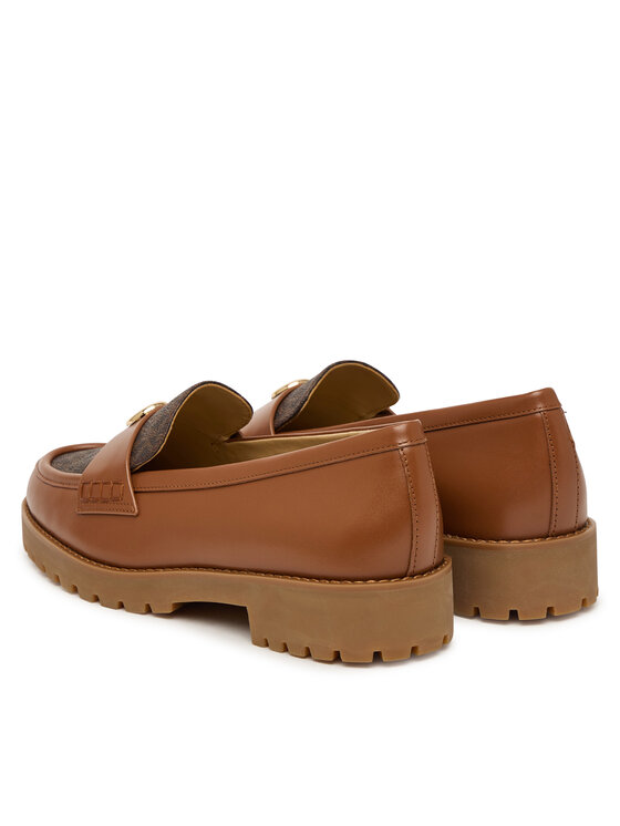 MICHAEL Michael Kors Loafers MICHAEL Michael Kors Jaelyn Lug 40T6JLFP2L Καφέ