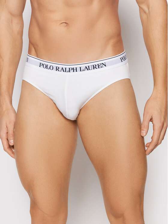 Polo Ralph Lauren Polo Ralph Lauren Komplet spodnjih hlač slip﻿ 714835884001 Bela