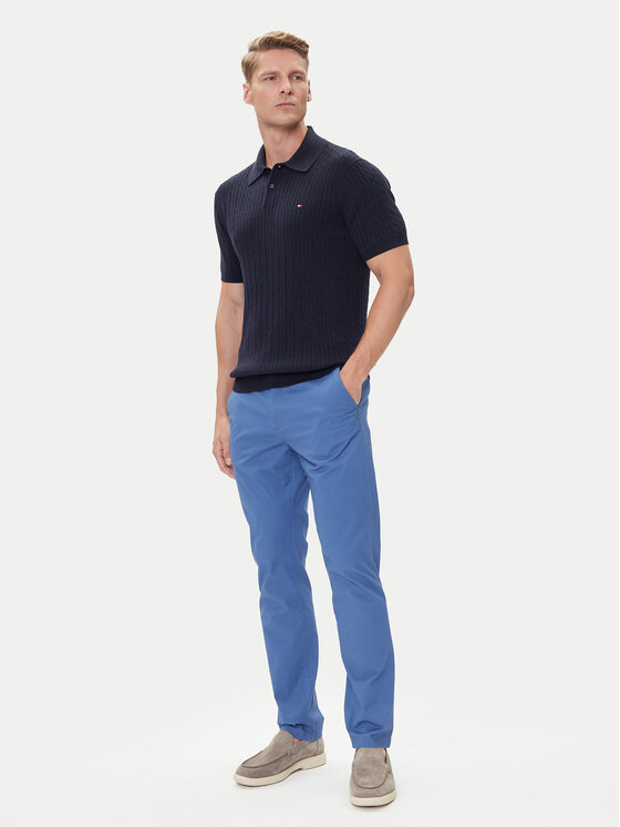 Tommy Hilfiger Tommy Hilfiger Polo MW0MW40701 Σκούρο μπλε Regular Fit