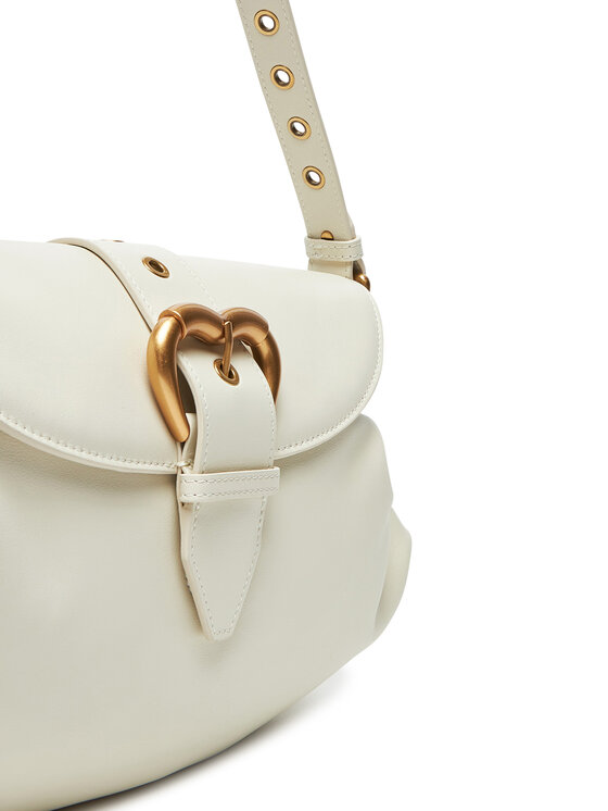 PINKO Bolso PINKO Jolene Shoulder Classic PE 25 PLTT 102801 A270 Blanco