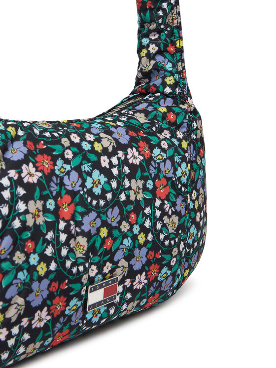 Tommy Jeans Ročna torba Tommy Jeans Tjw Casual Floral Shoulder AW0AW18060 Pisana
