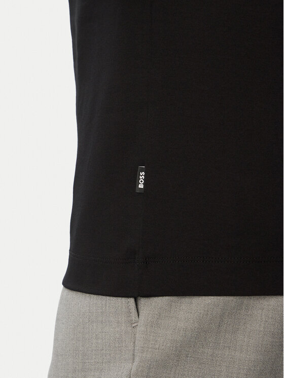 BOSS BOSS Camiseta H-Tessler 195 50565570 Negro Slim Fit