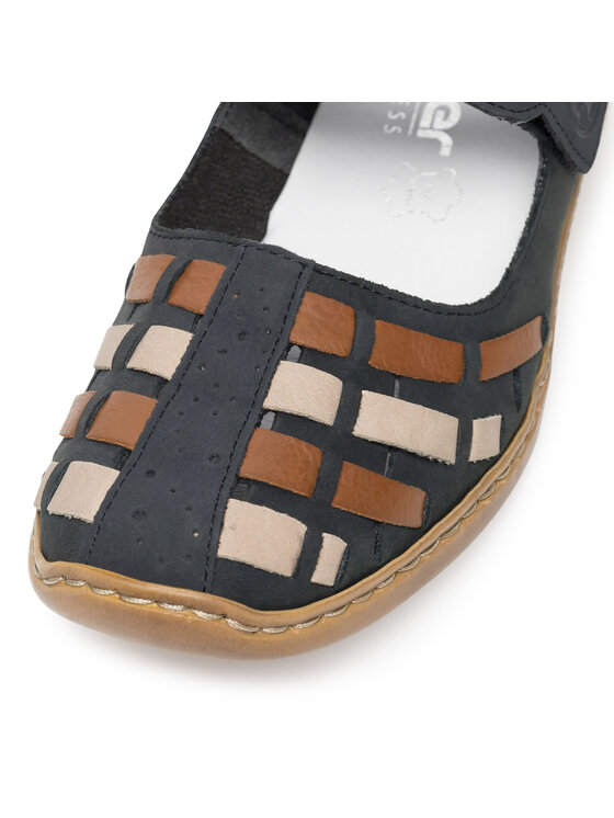 Rieker Pantofi Rieker 41369-14 Bleumarin