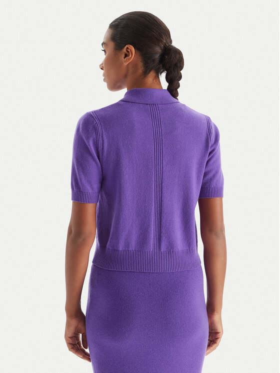 PINKO PINKO Поло Gorgona 105450 A2Q9 Фіолетовий Regular Fit