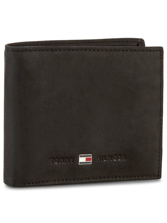 Tommy Hilfiger Denarnica Tommy Hilfiger Johnson Mini Cc Wallet AM0AM00663 Črna