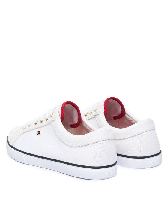 Tommy Hilfiger Tenisky Tommy Hilfiger Th Low FW0FW09390 Biela