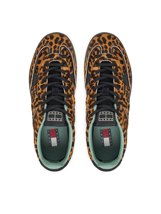 Tommy Jeans Αθλητικά Tommy Jeans The Greenwich Edge Leopard EN0EN02904 Καφέ