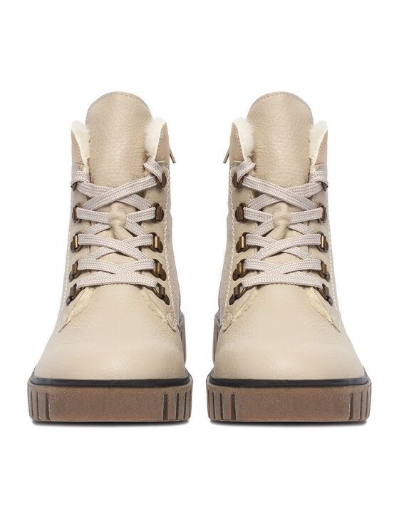 Rieker Botines planos Rieker CEO-Y3433-60 Beige claro